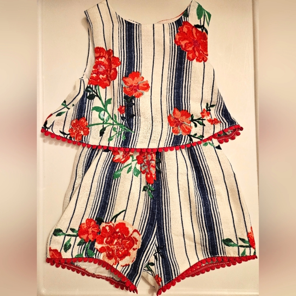NWOT 12 months Rare Editions romper